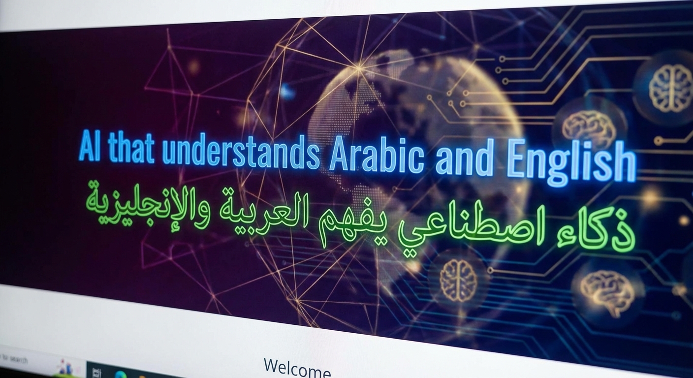 AI that understands Arabic and English